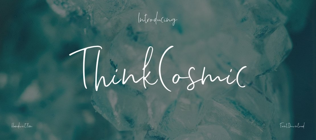 ThinkCosmic Font