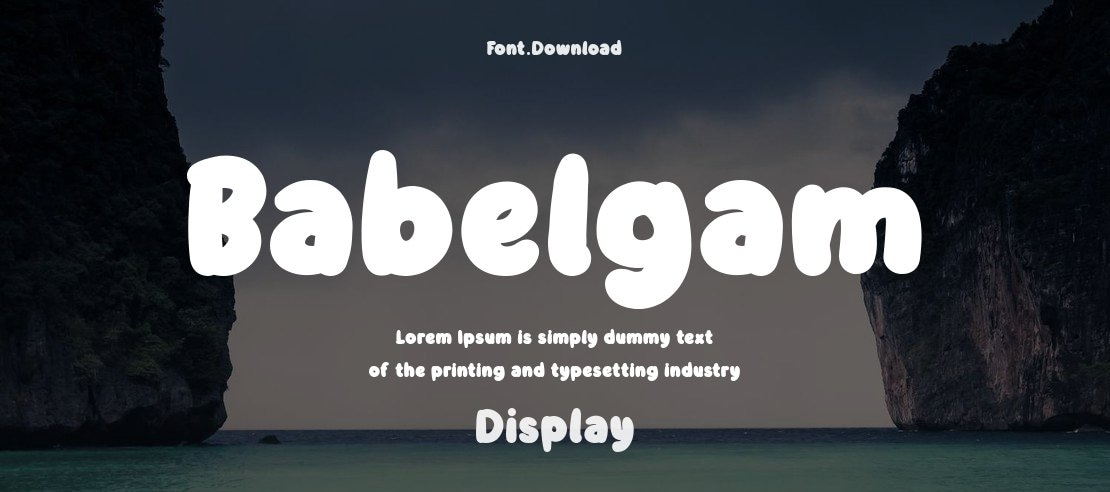 Babelgam Font