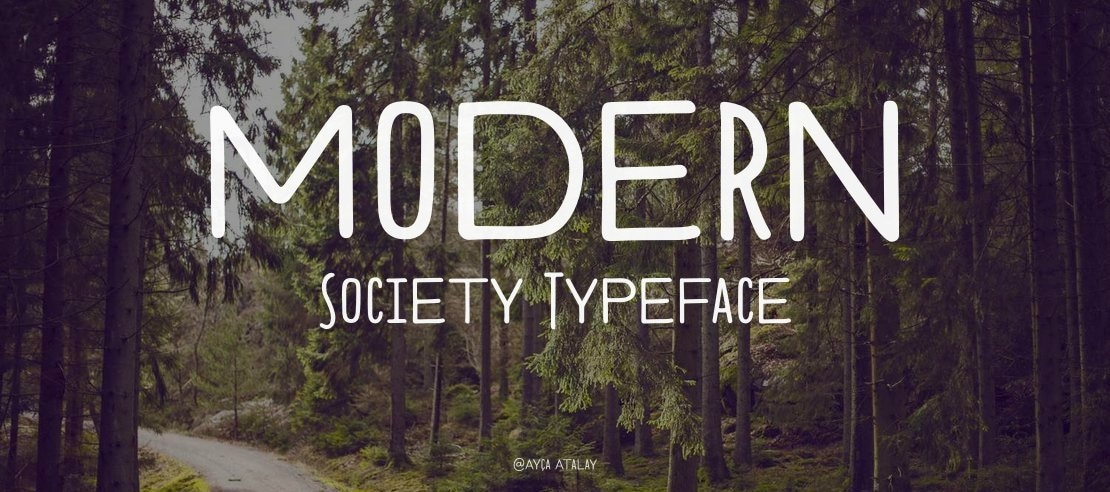 Modern Society Font