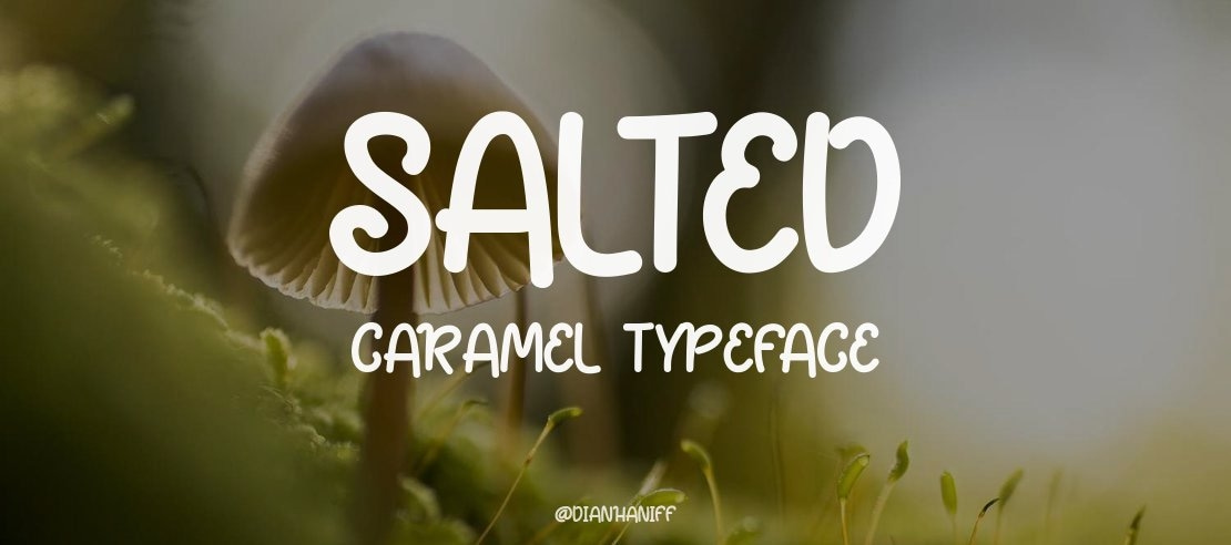Salted Caramel Font