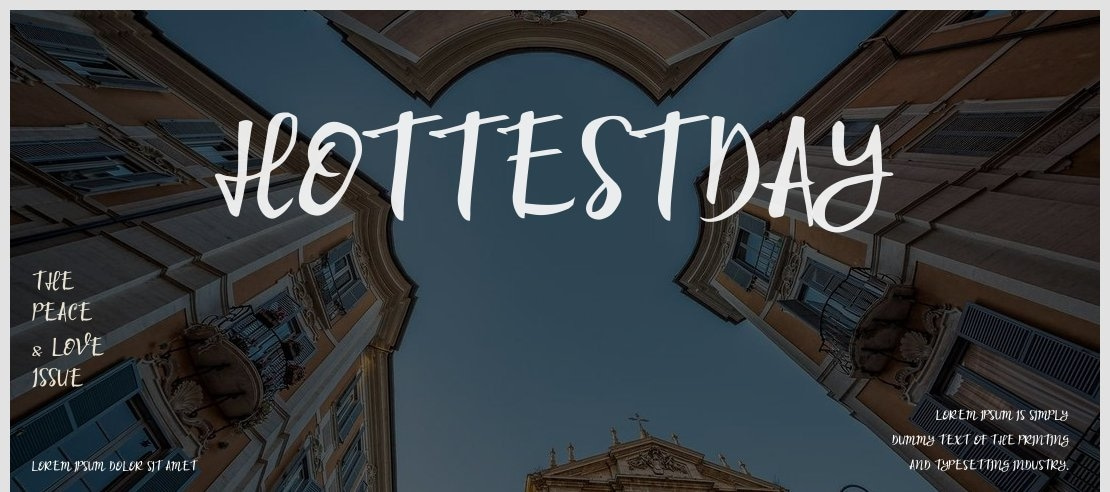 Hottestday Font