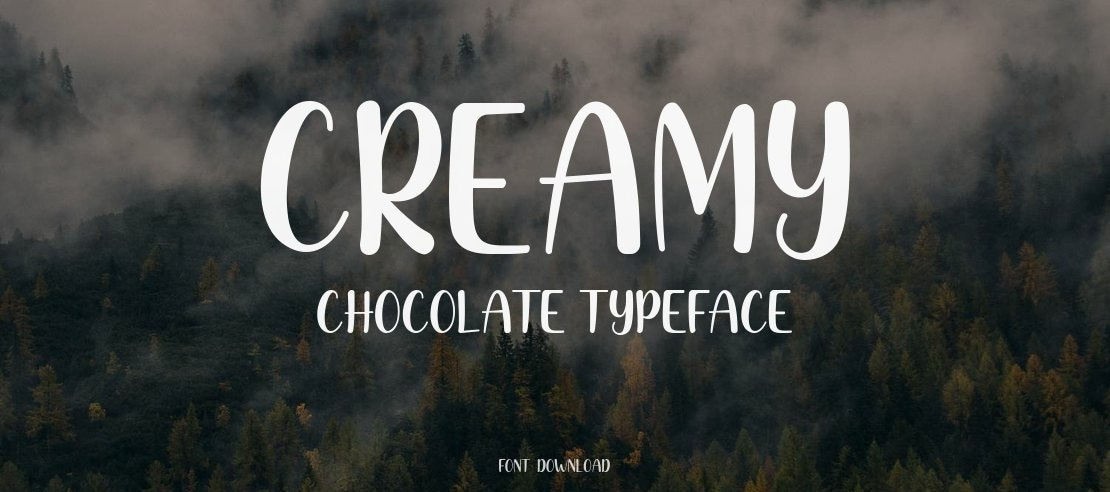 Creamy Chocolate Font