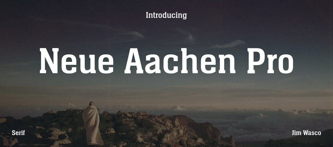 Neue Aachen Pro Font Family
