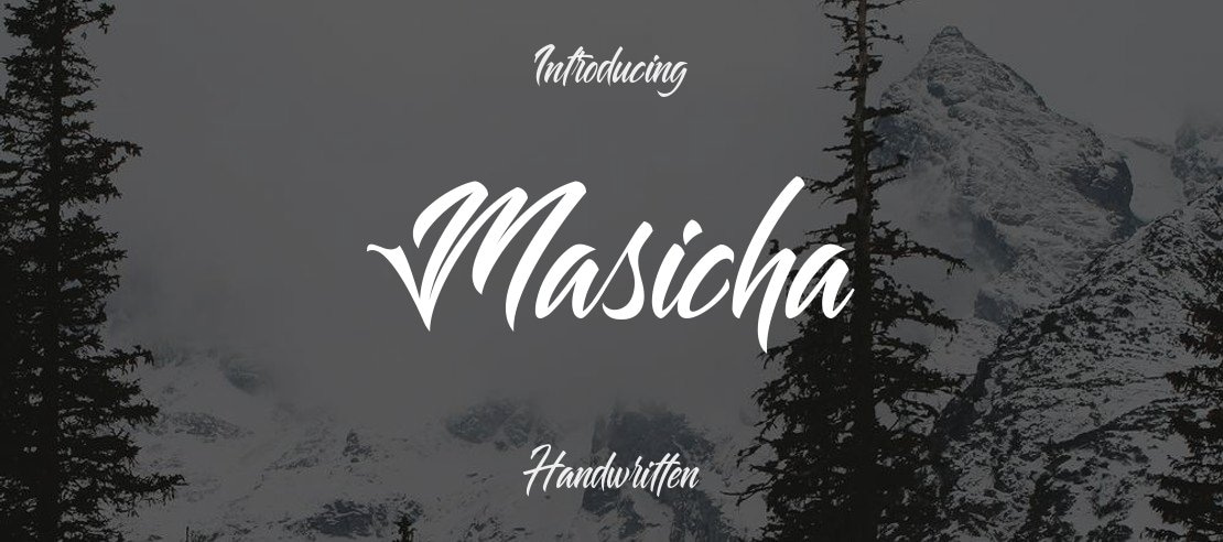 Masicha Font