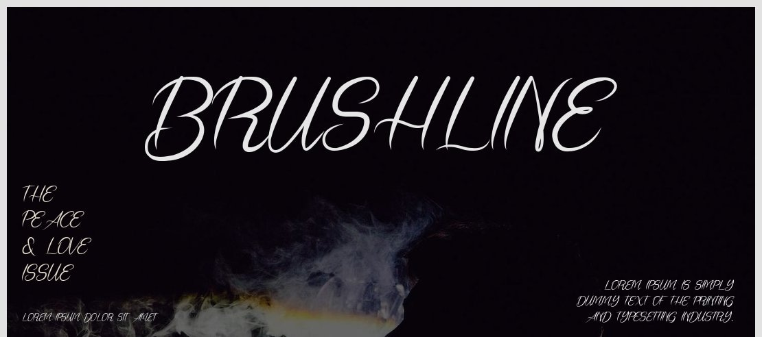 Brushline Font