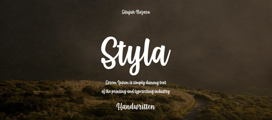 Styla Font Family