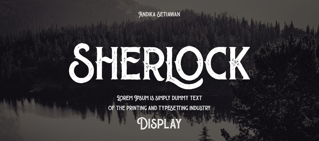 Sherlock Font