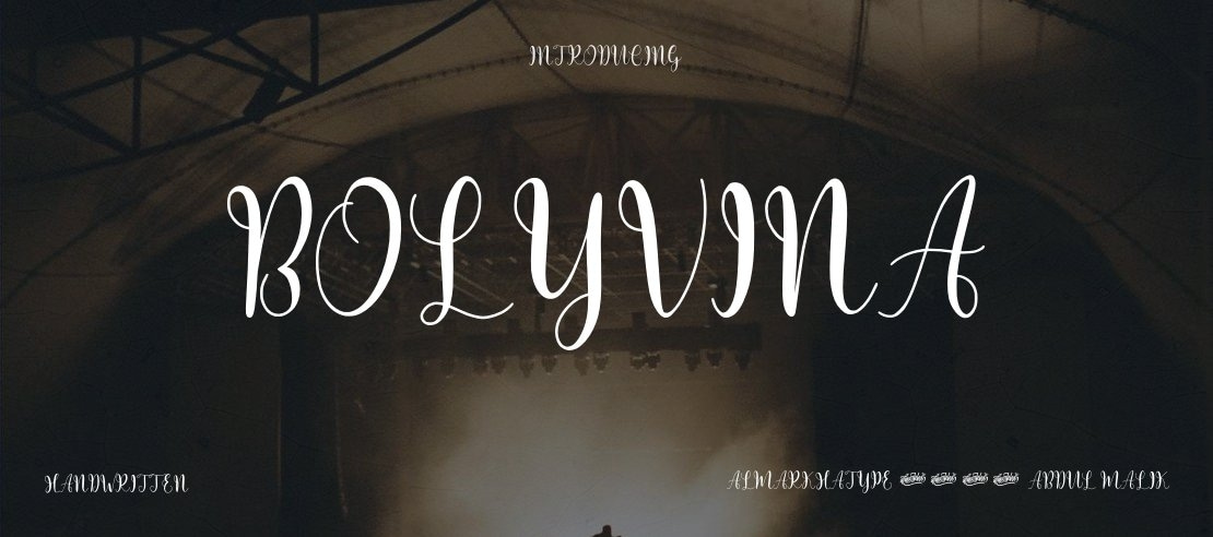 bolyvina Font