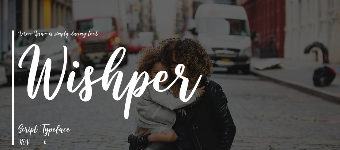 Wishper Script Font