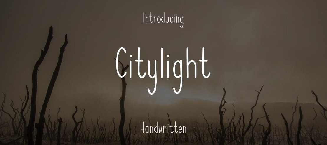 Citylight Font