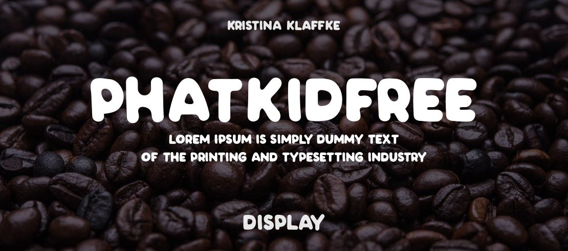 PHATKIDfree Font