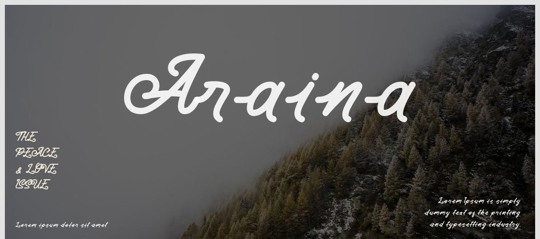 Araina Font