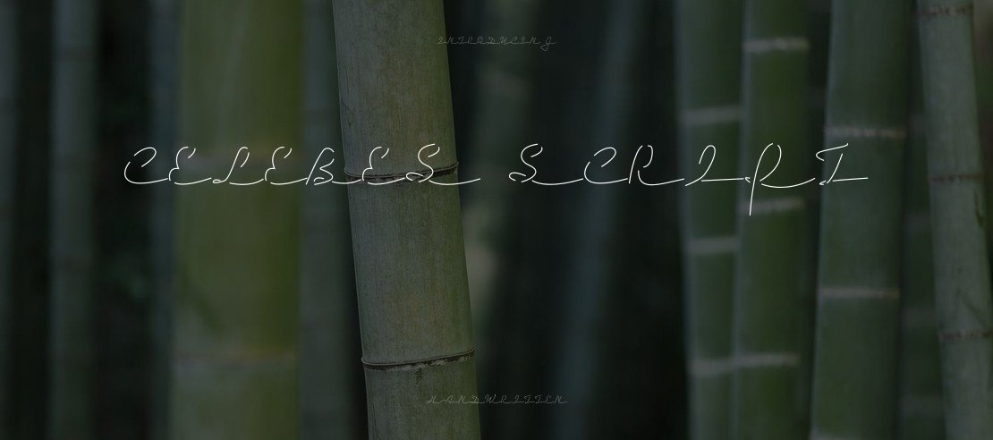 Celebes Script Font