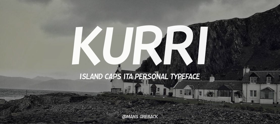 Kurri Island Caps Ita PERSONAL Font Family