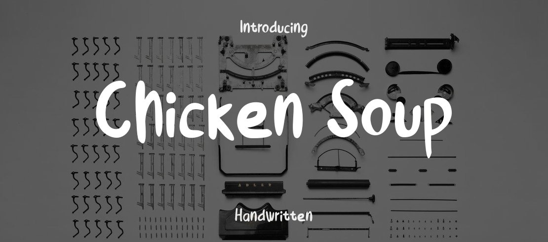 Chicken Soup Font