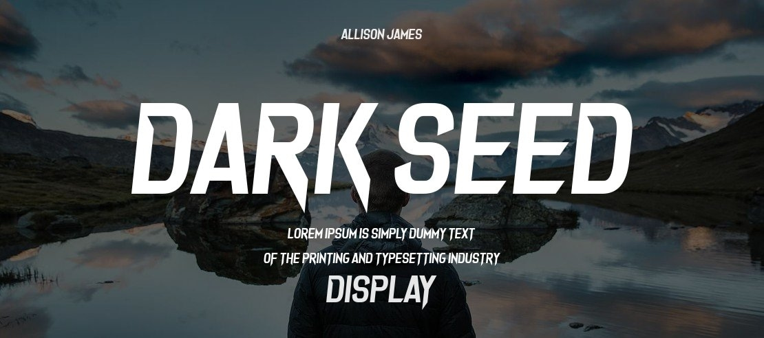 Dark Seed Font