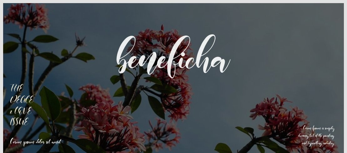 beneficha Font