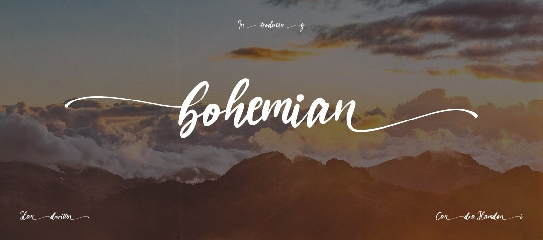 bohemian Font