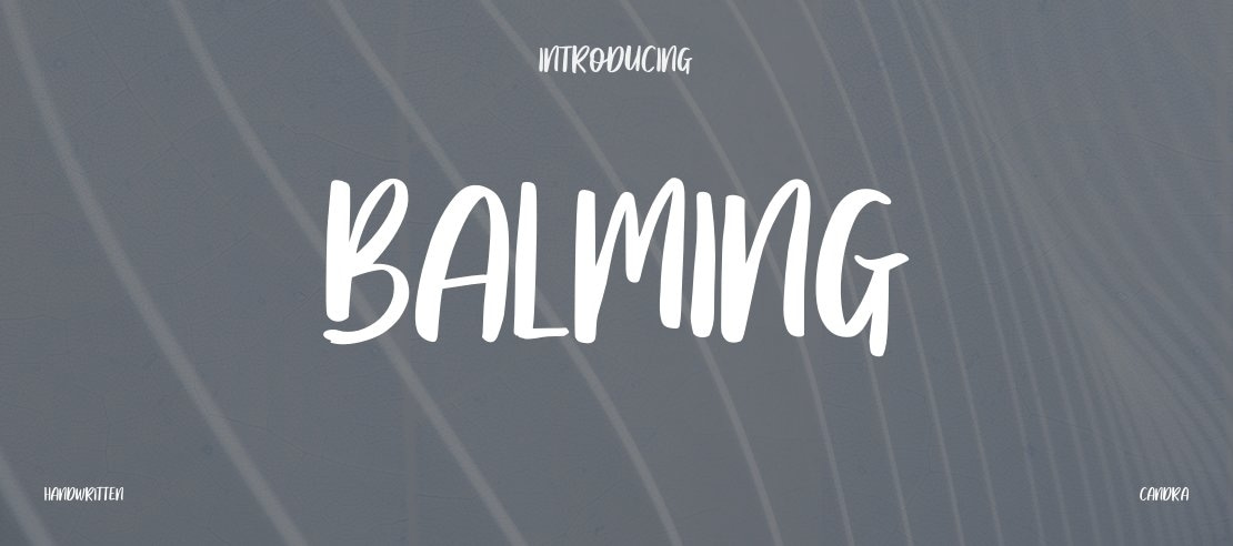 Balming Font