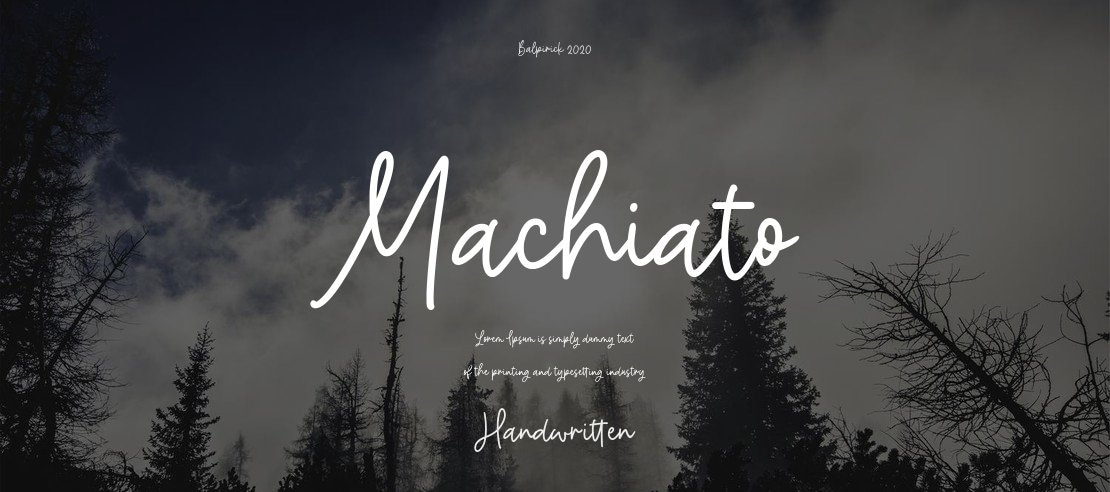 Machiato Font