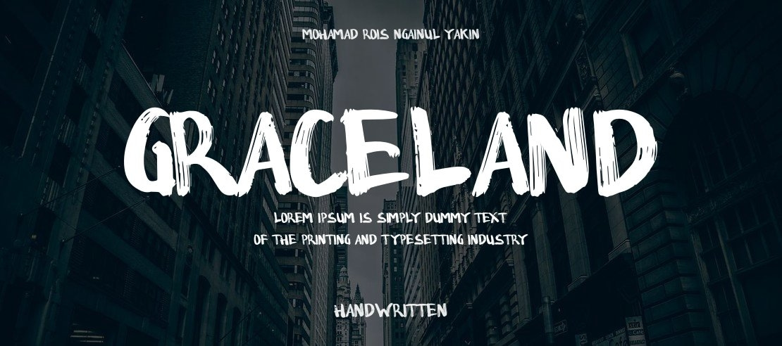 Graceland Font