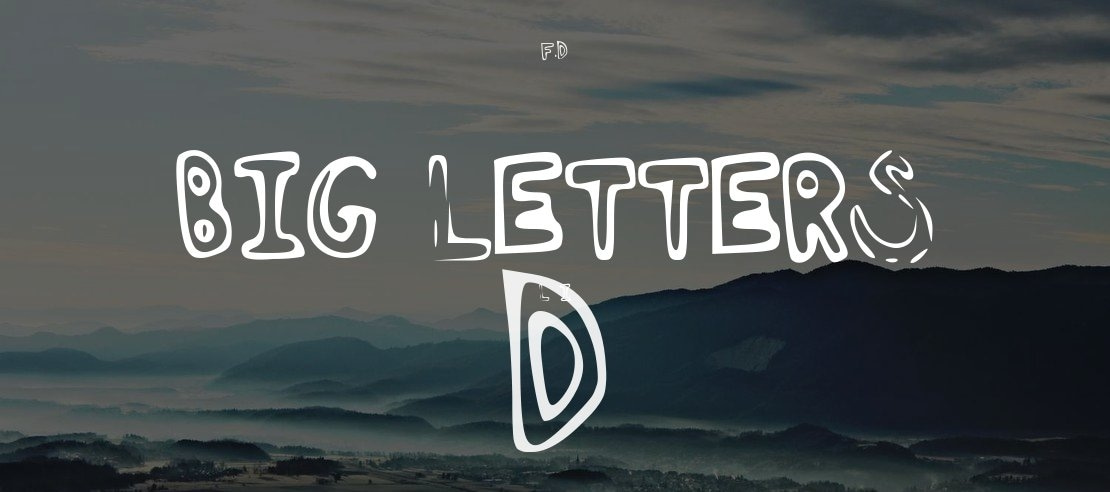 BIG_LETTERS Font