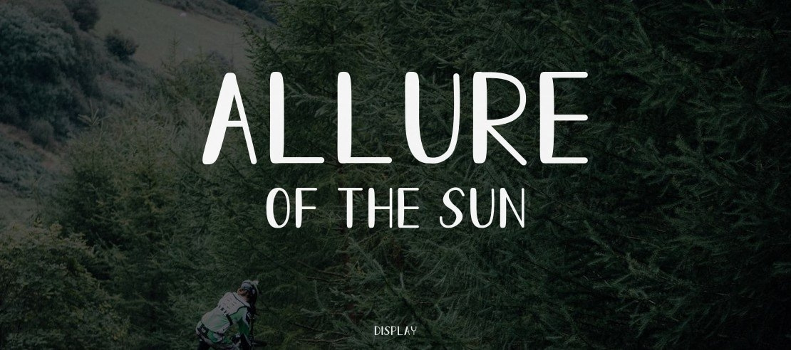Allure Of The Sun Font