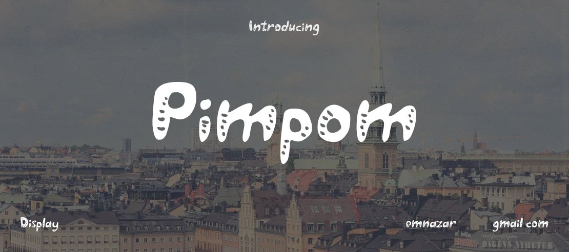 Pimpom Font