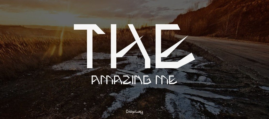 THE AMAZING ME Font Family