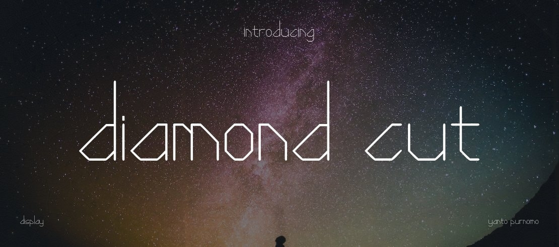 Diamond Cut Font