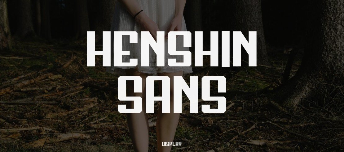Henshin Sans Font