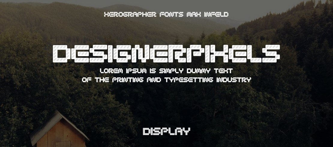 DesignerPixels Font