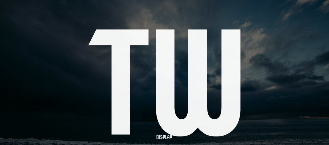 Tw Cen Poster MT Std Font