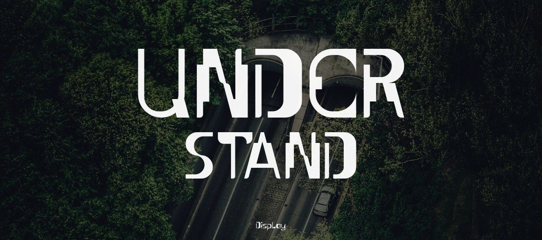 UNDER STAND Font Family