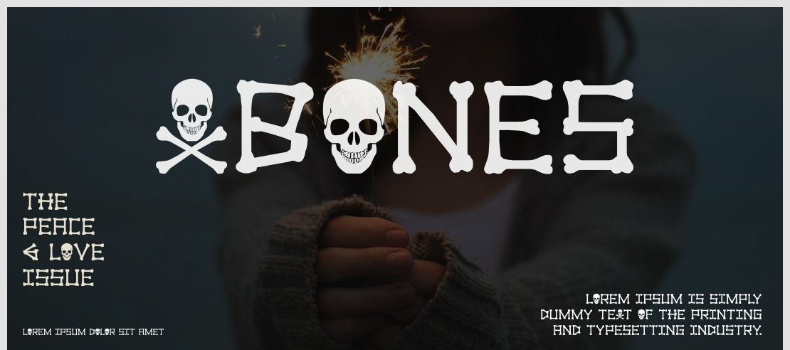 xBONES Font Family