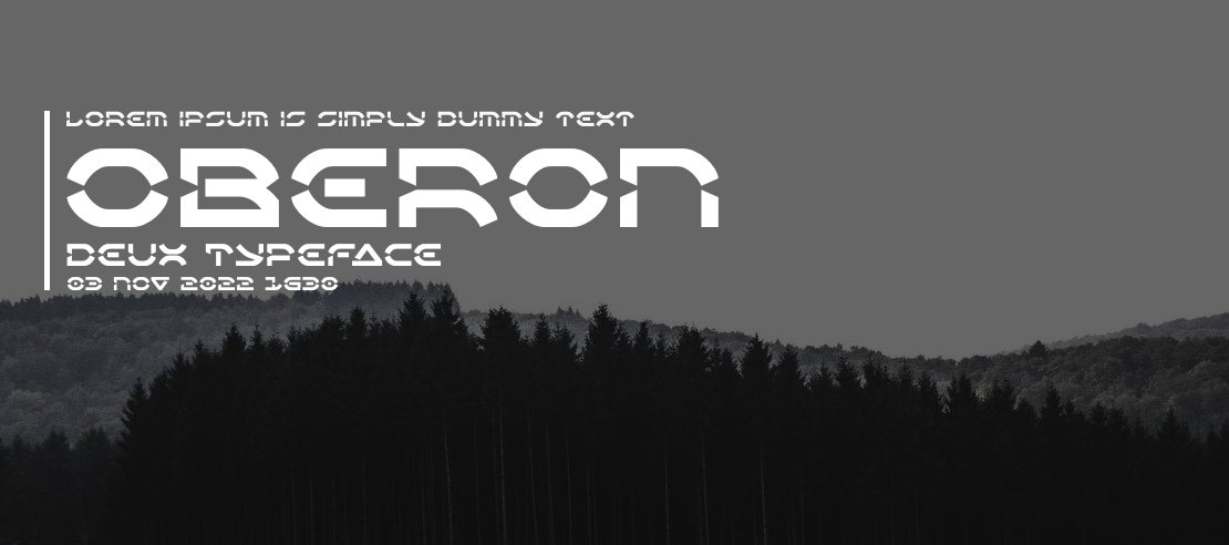 Oberon Deux Font Family