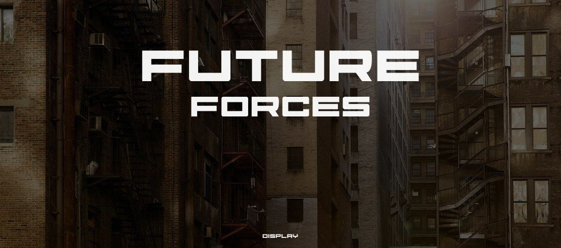 Future Forces Font Family