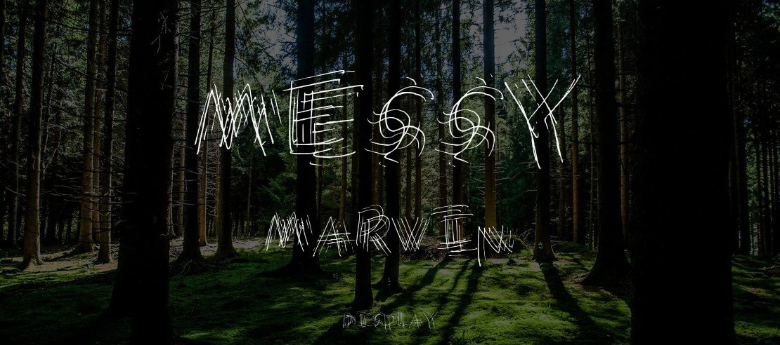 Messy Marvin Font Family