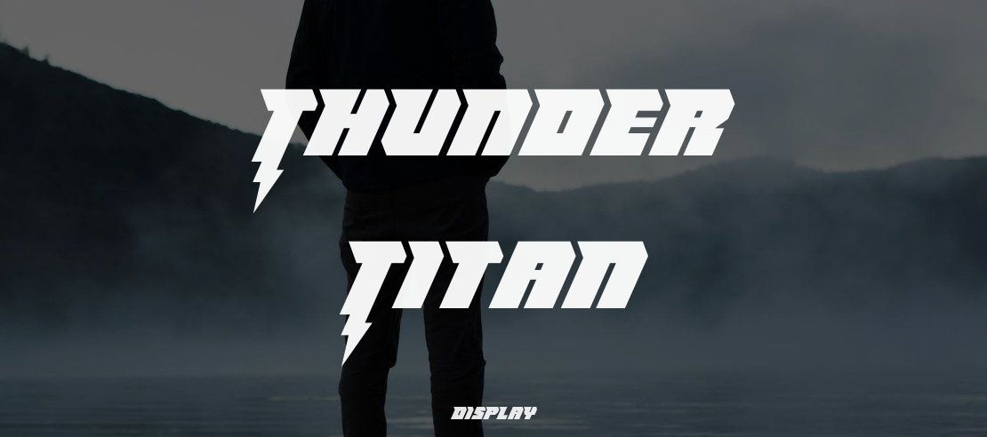 Thunder Titan Font Family