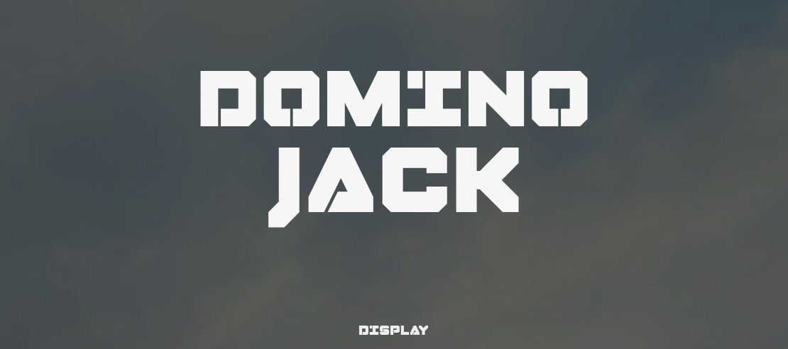 Domino Jack Font Family