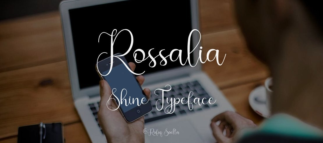 Rossalia Shine Font