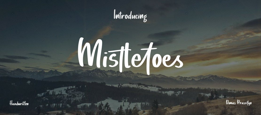 Mistletoes Font