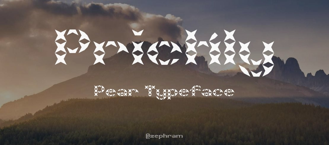 Prickly Pear Font