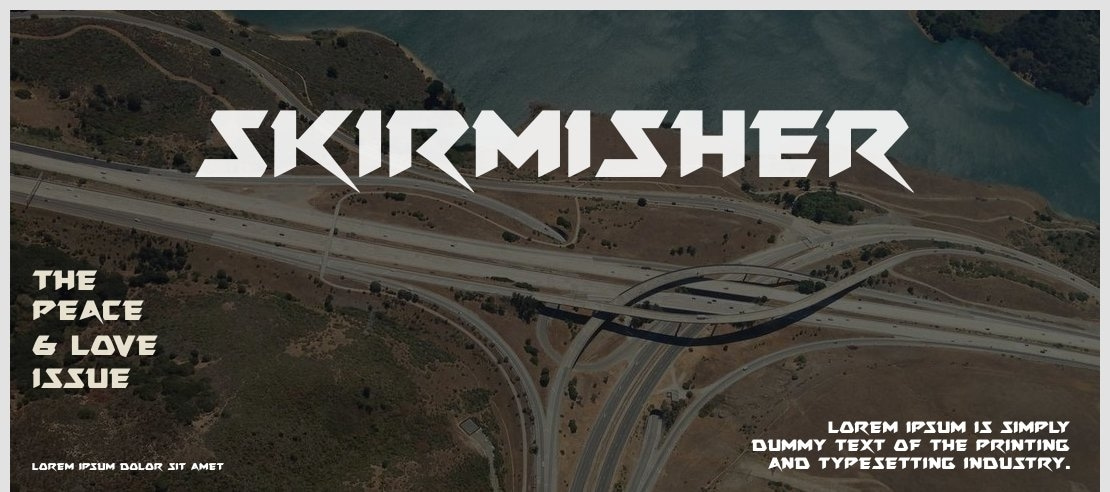 Skirmisher Font Family