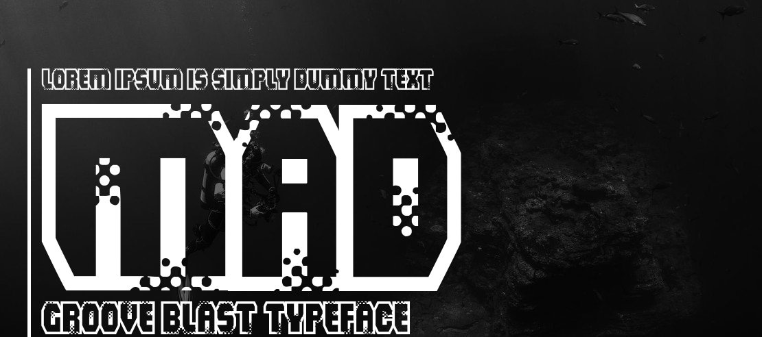 Mad Groove Blast Font