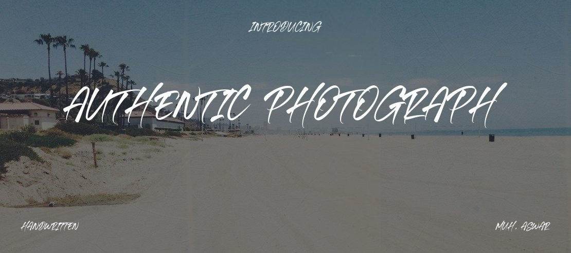 Authentic Photograph Font