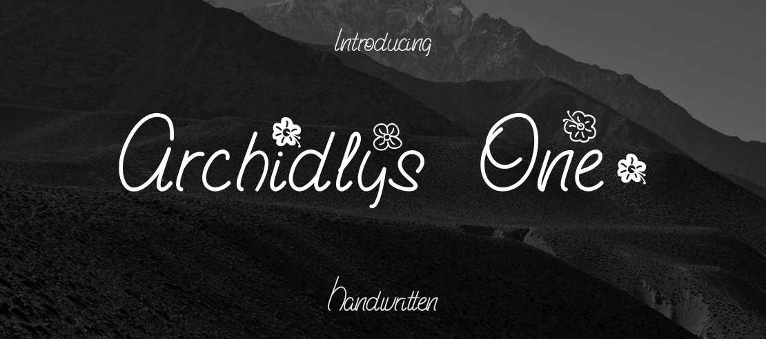 Archidlys One Font