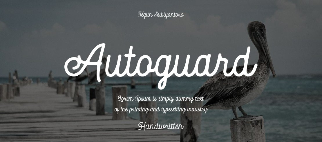 Autoguard Font