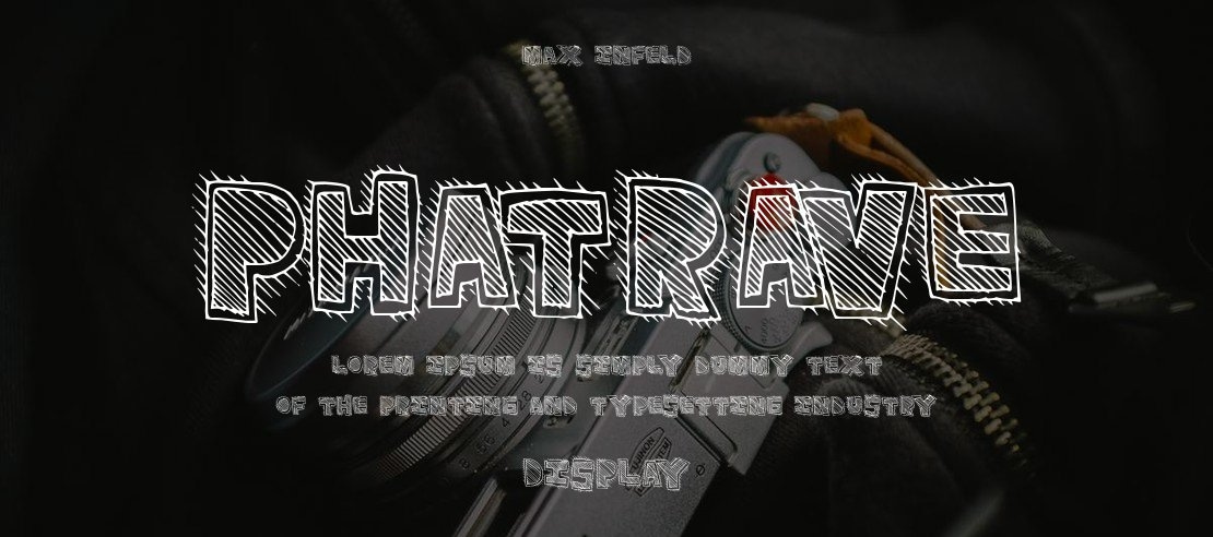 PhatRave Font