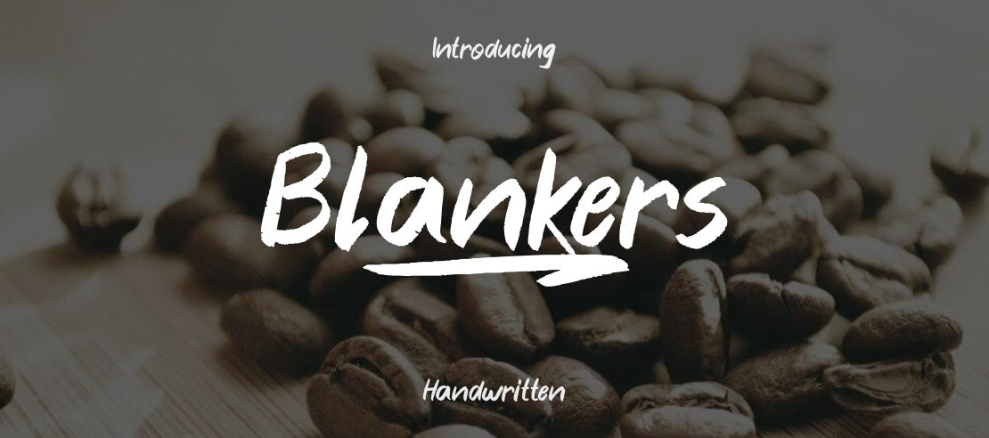 Blankers Font